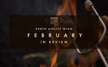 February in Review graphic